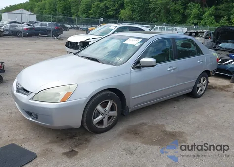 2005 Honda Accord 2.4 Ex из США, поврежденный, VIN 1HGCM56735A055919